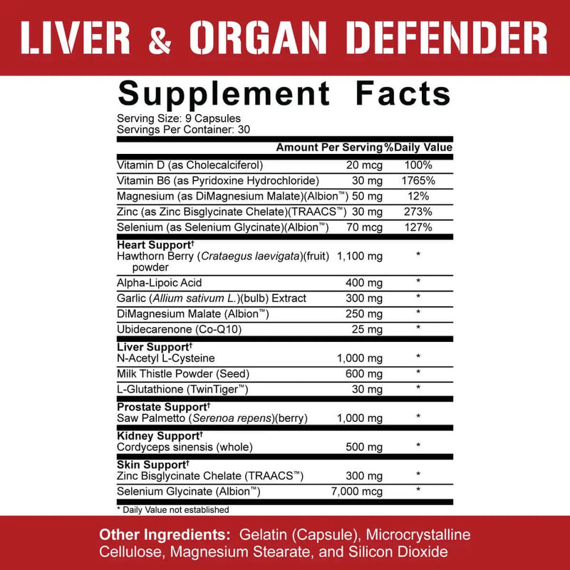 5% Nutrition Liver & Organ Defender