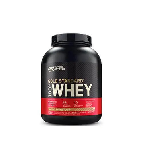 Optimum Nutrition 100% Whey Protein 5Lb + TopDog Shaker + RTD