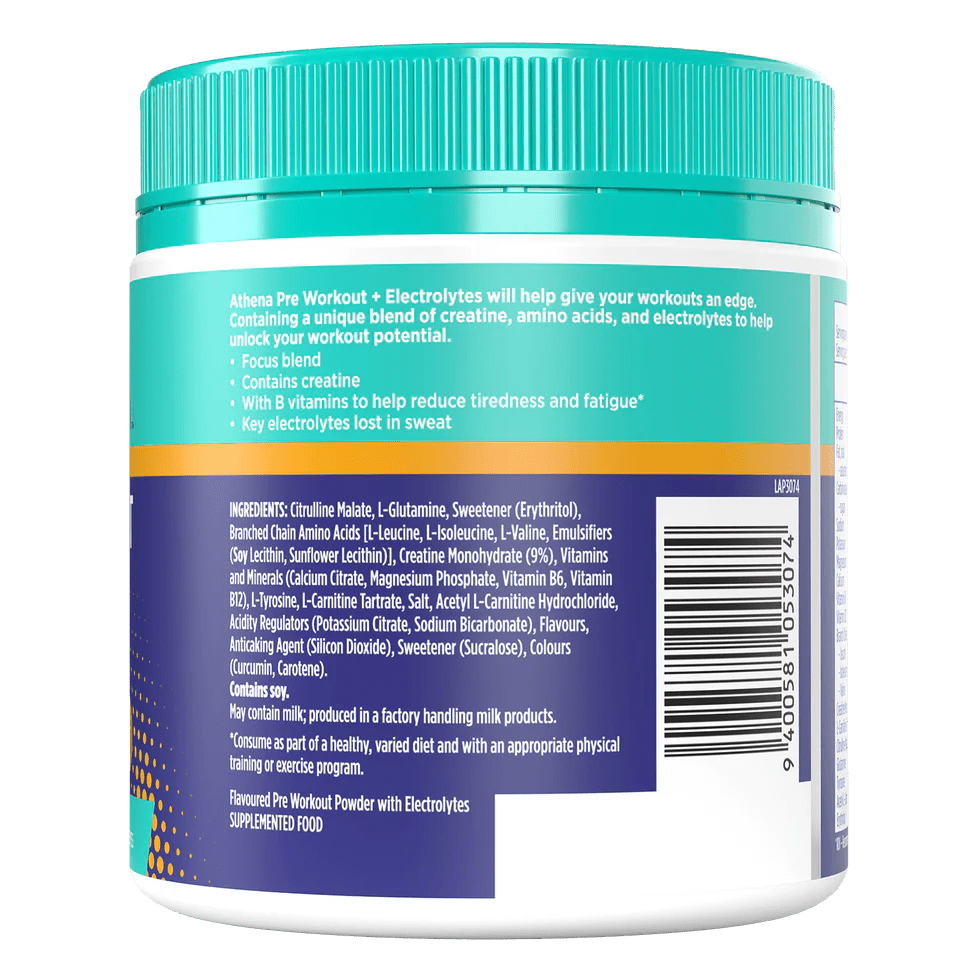 Athena Pre Workout + Electrolytes