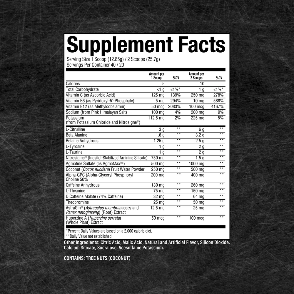 Get Raw Nutrition CBUM Thavage Pre Workout