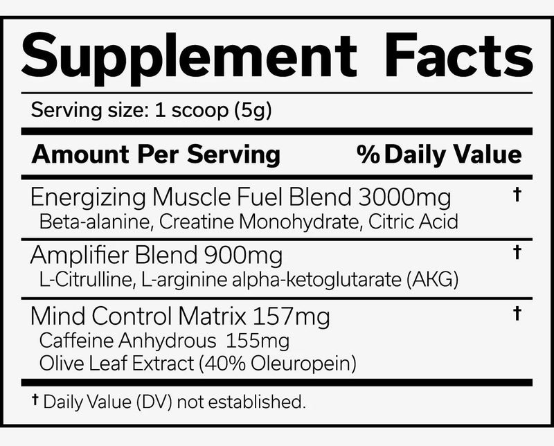 JNX Sports The Curse! Pre Workout + FREE JNX Wristband