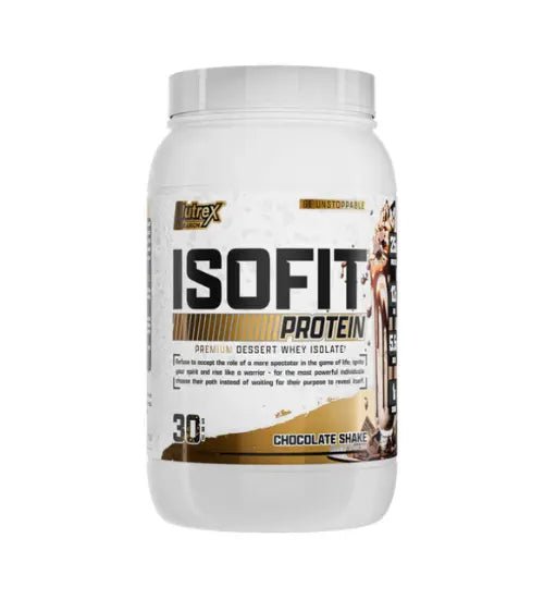 Nutrex IsoFit 100% Whey Isolate Protein + FREE Shaker