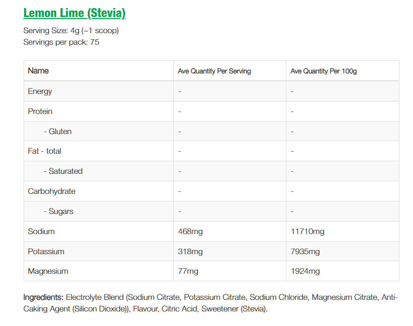 NZProtein Electrolytes