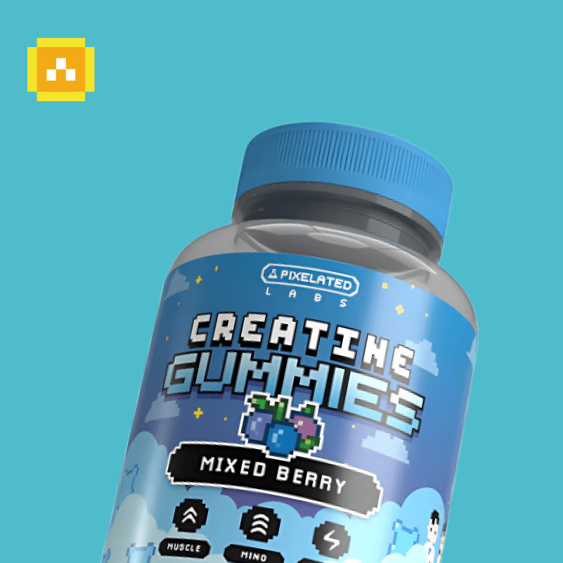 Pixelated Labs Creatine Gummies