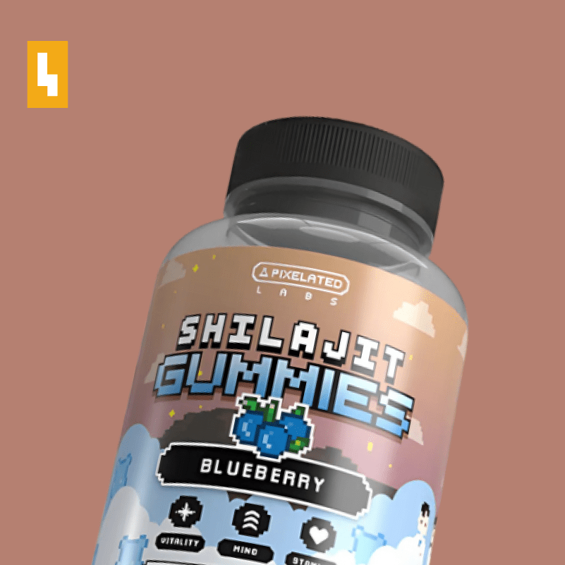 Pixelated Labs Shilajit Gummies