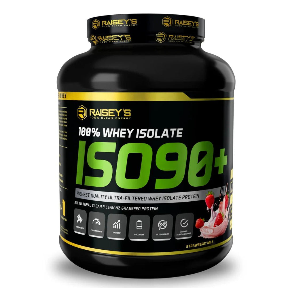 Raiseys ISO90+ Clean Lean Whey Isolate + Shaker