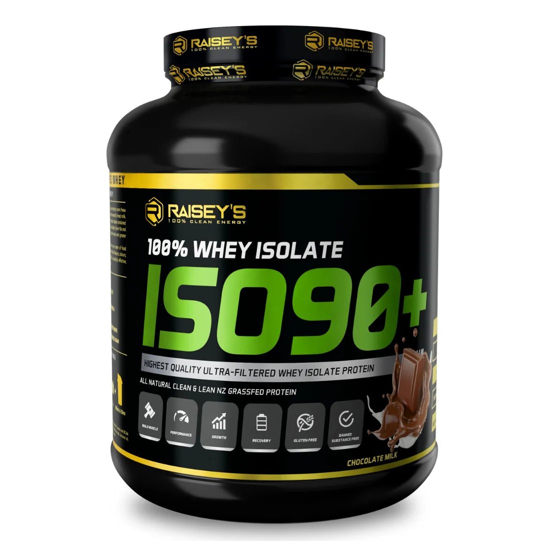 Raiseys ISO90+ Clean Lean Whey Isolate + Shaker