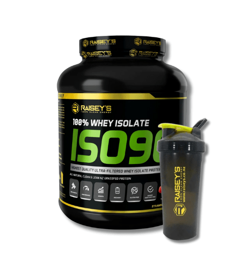 Raiseys ISO90+ Clean Lean Whey Isolate + Shaker