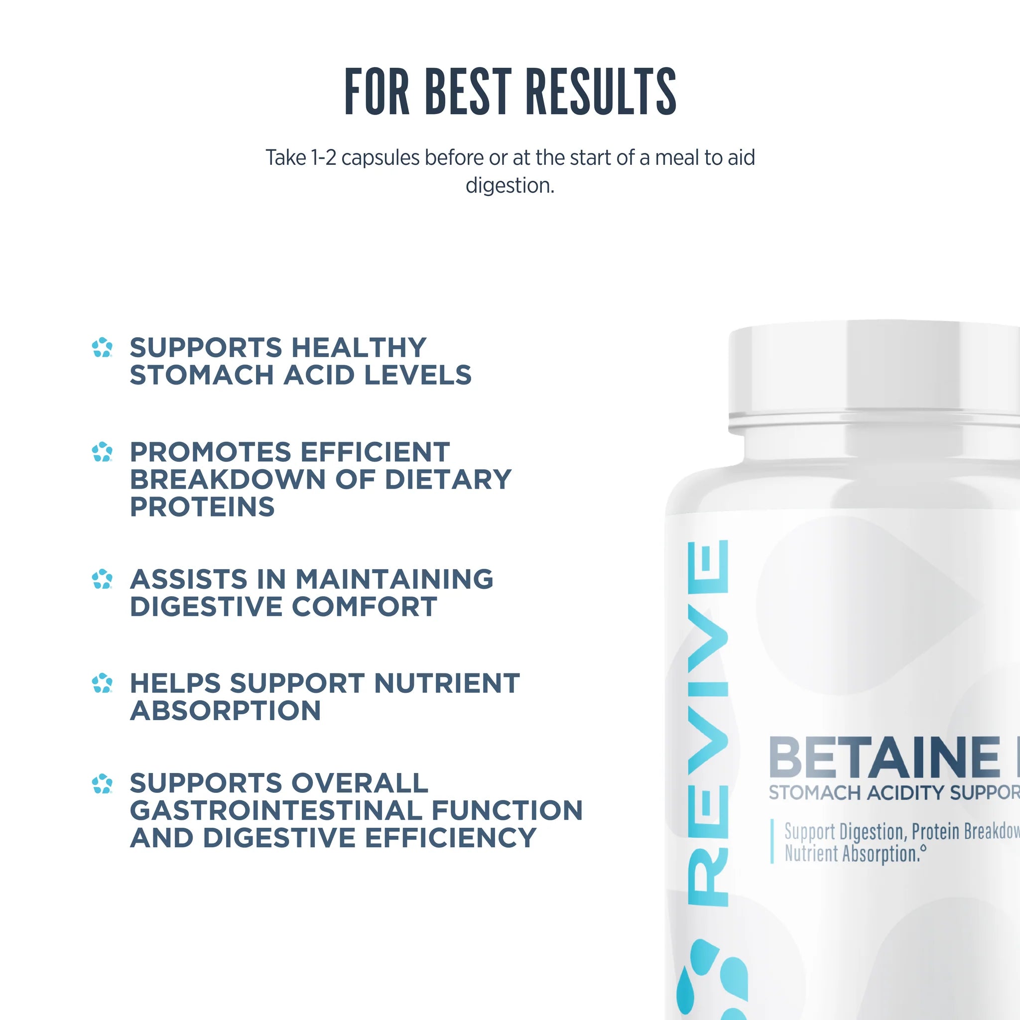 Revive Supplements Betaine HCL