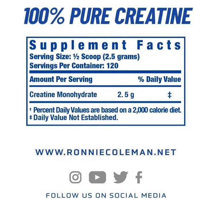 Ronnie Coleman Creatine XS
