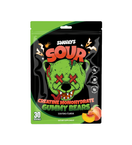 Swoleys Sour Creatine Gummy Bears