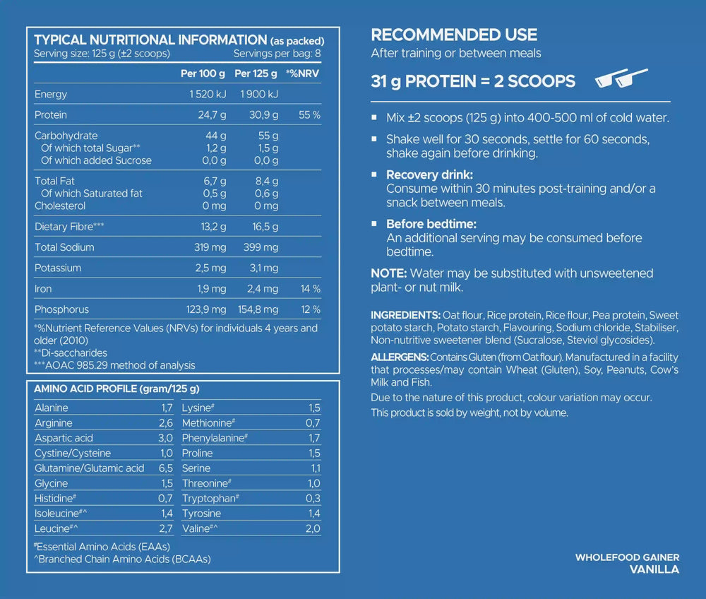 USN Wholefood Gainer