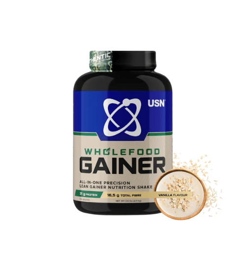 USN Wholefood Gainer + FREE Caffeine Caps
