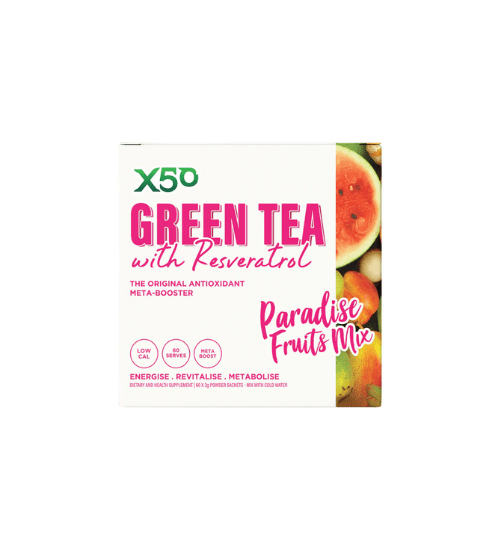 x50 Paradise Fruits Mix Green Tea