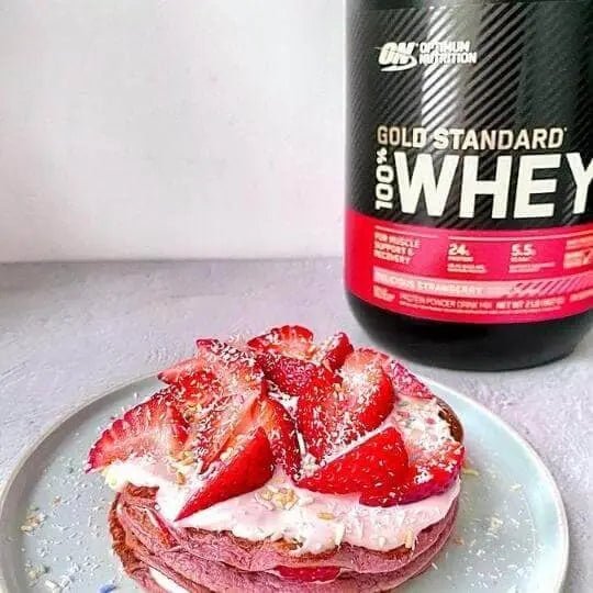 Optimum Nutrition Strawberry Cheesecake Protein Pancakes - TopDog Nutrition