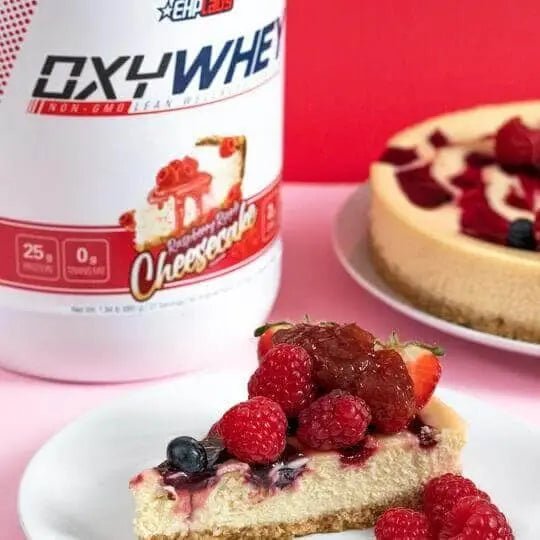 RASPBERRY RIPPLE CHEESECAKE - TopDog Nutrition