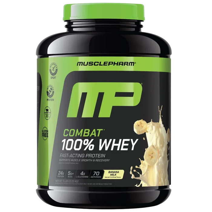 MusclePharm Combat 100% Whey Protein | Banana