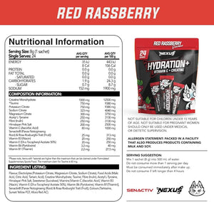 Nexus Hydration+ Vitamin C + Creatine