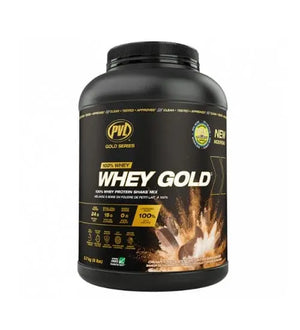 PVL 100% Whey Gold Protein + Free EAA/BCAA Trial Tub