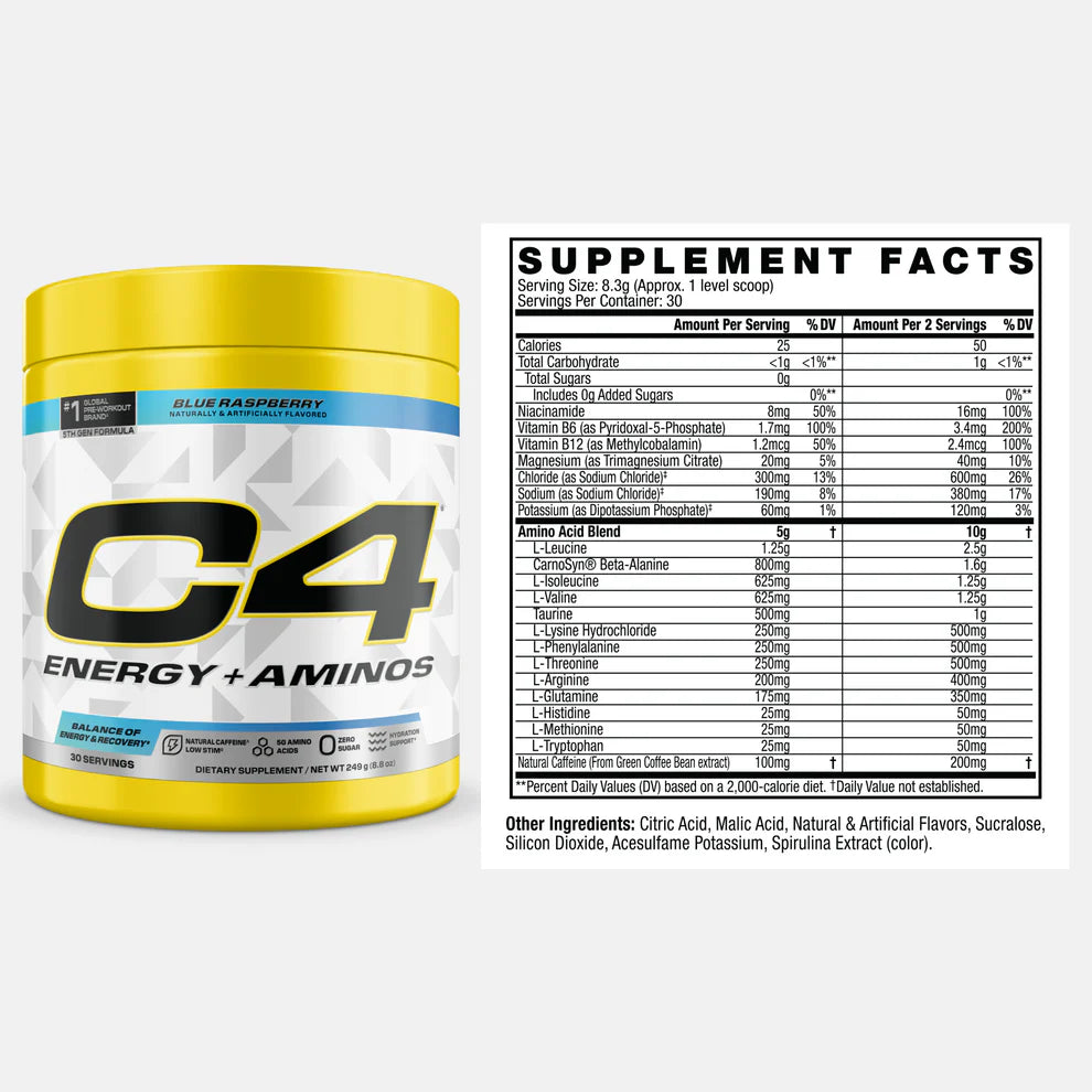 Cellucor C4 Energy + Amino