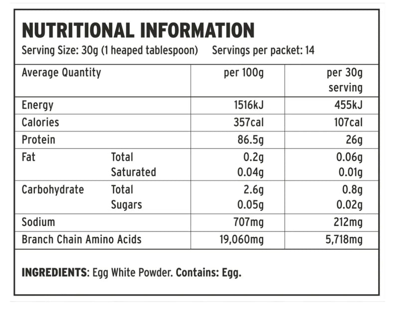 EatMe Egg White Protein