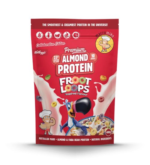 Macro Mike x Kellogg's Almond Plant Protein