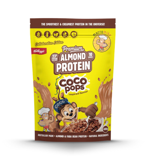 Macro Mike x Kellogg's Almond Plant Protein