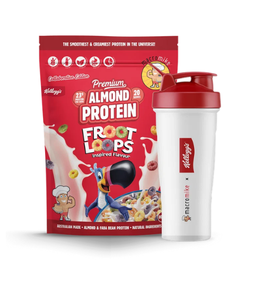 Macro Mike x Kellogg's Almond Plant Protein