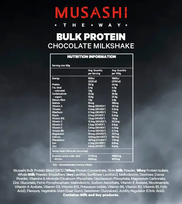 Musashi Bulk Protein