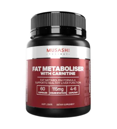 Musashi Fat Metaboliser With Carnitine