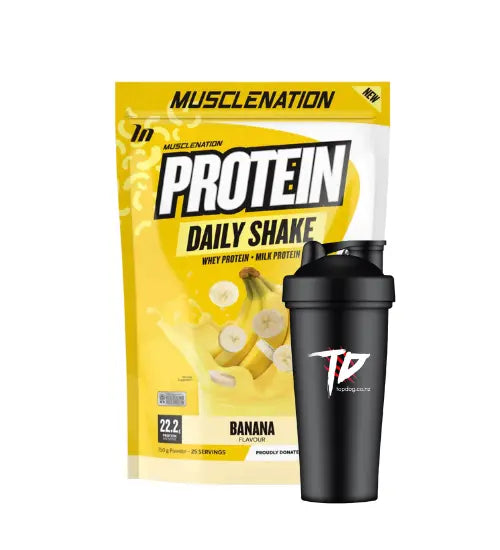 Muscle Nation Daily Shake + TopDog Shaker