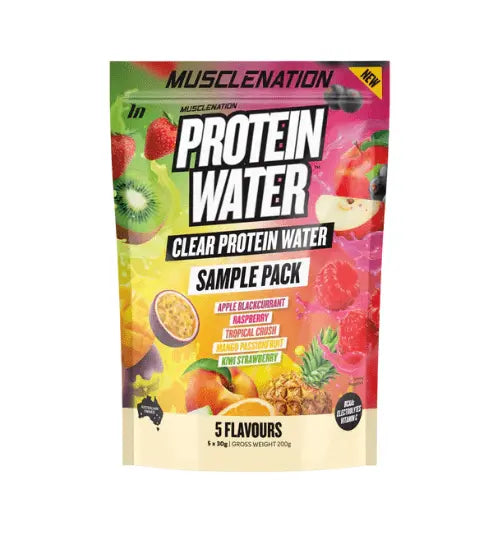 Muscle Nation Protein Water Sample Packs