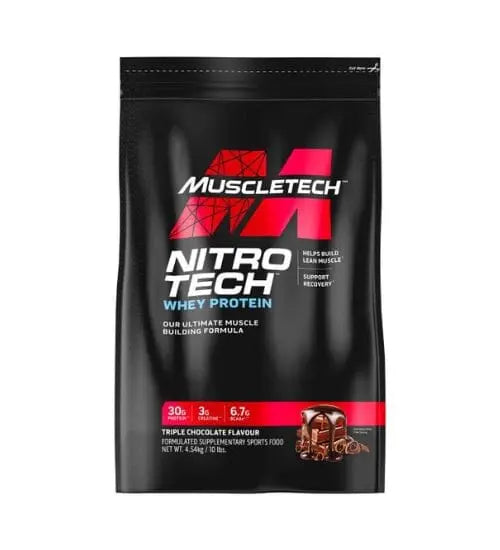 MuscleTech Nitro-Tech Whey Performance Protein 10Lb
