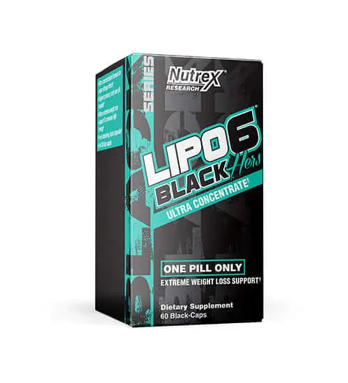 Nutrex Lipo-6 Black Hers Ultra 60 Caps