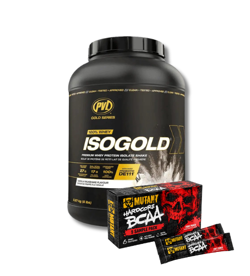PVL Gold Series ISO Gold 5Lb + FREE Mutant Sample Pack