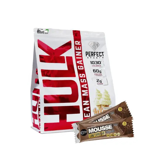 Perfect Sports Hulk All-In-One Clean Mass Gainer + 2 Free Bars