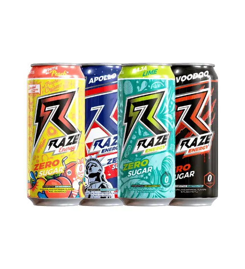 Raze Energy Party 4 Pack