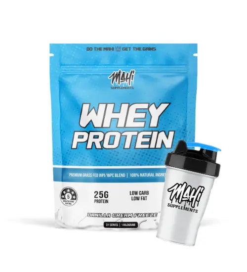 Mahi Supplements WPC/WPI Protein + FREE Shaker