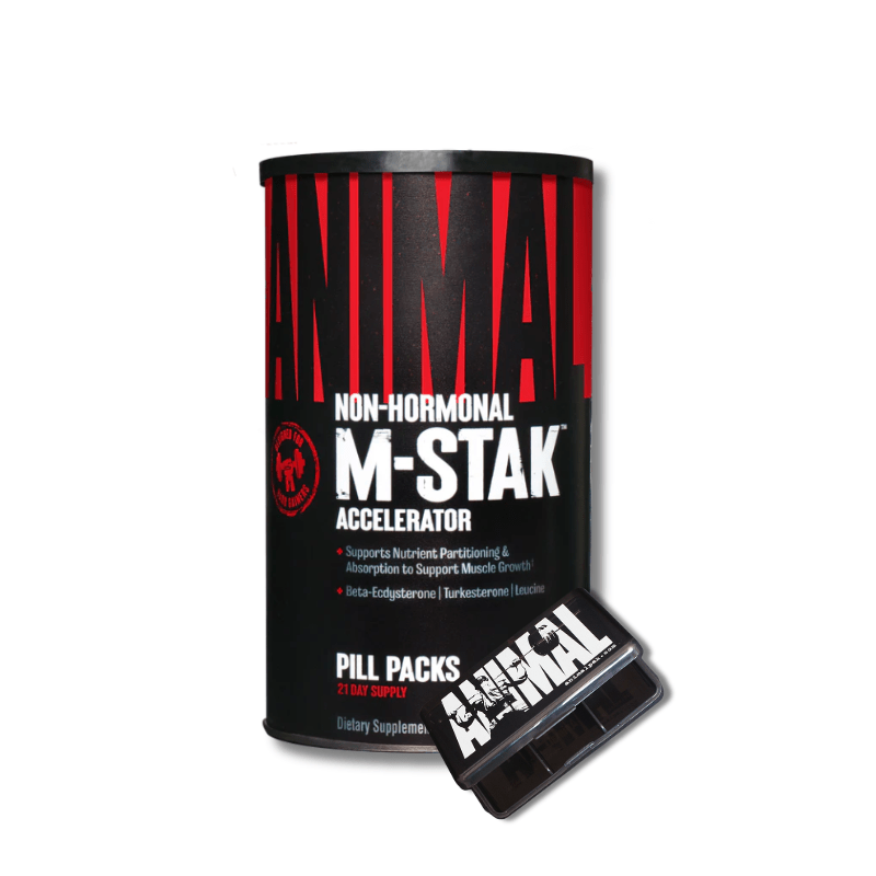 Animal M-Stak 21 Pak + FREE Pill Case