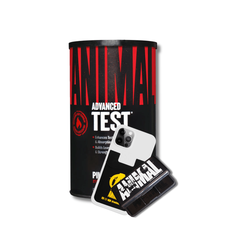 Animal Test Testosterone Booster + FREE Pill Case & Phone Sleeve