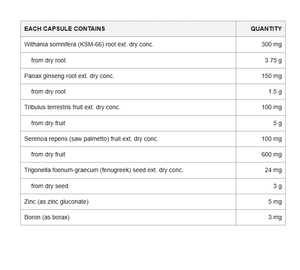 ATP Science Male Performance Stack | AM/PM Test Support