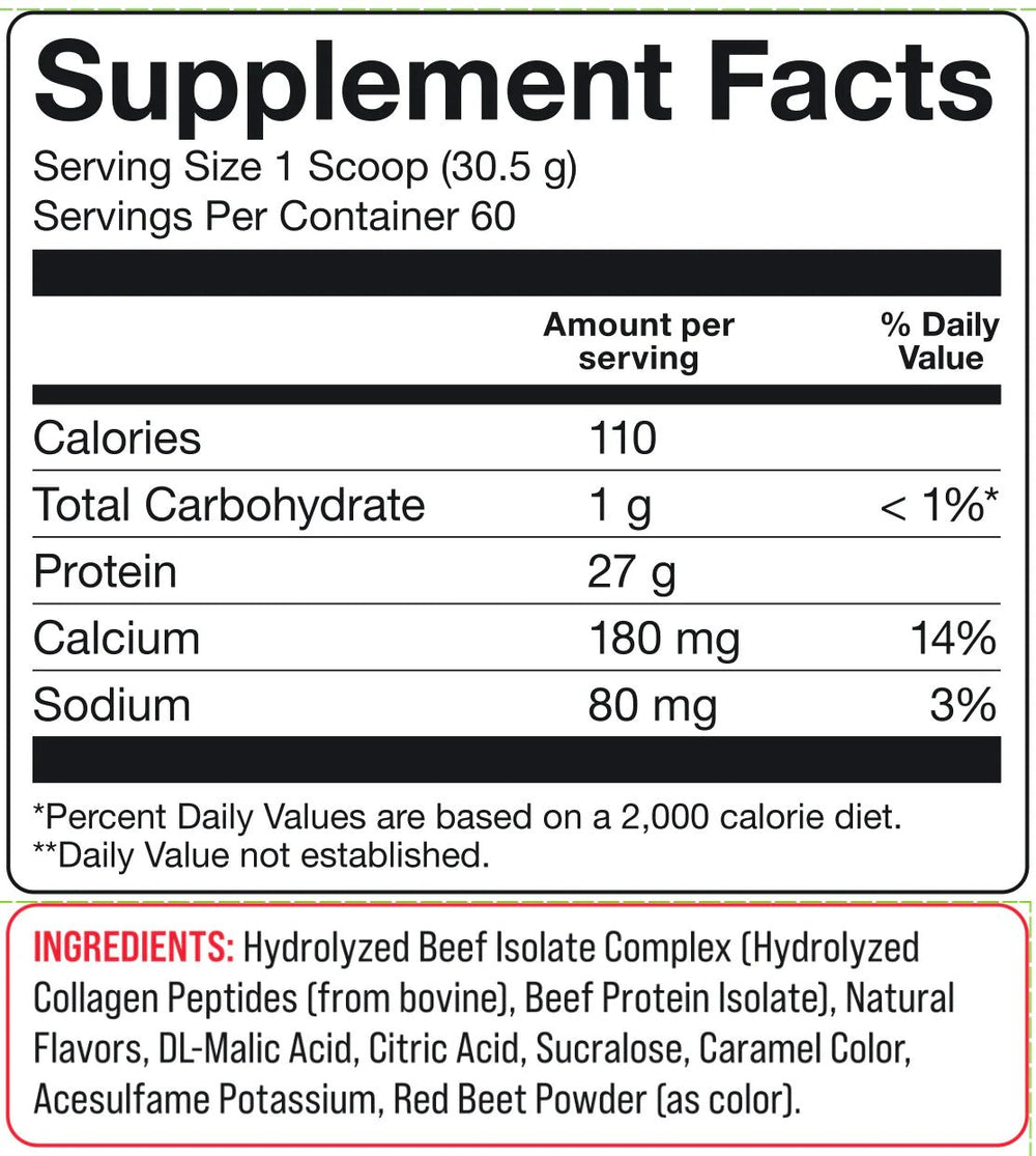 Basic Supplements Basic Beef Isolate Protein