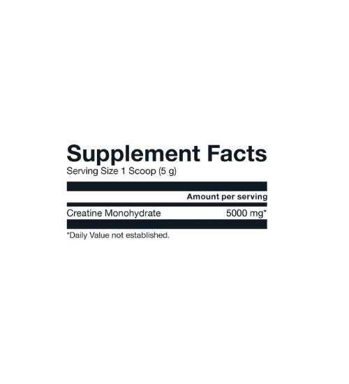 Basic Supplements Creatine Monohydrate