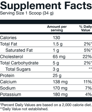 Basic Supplements Protein Powder 2lb