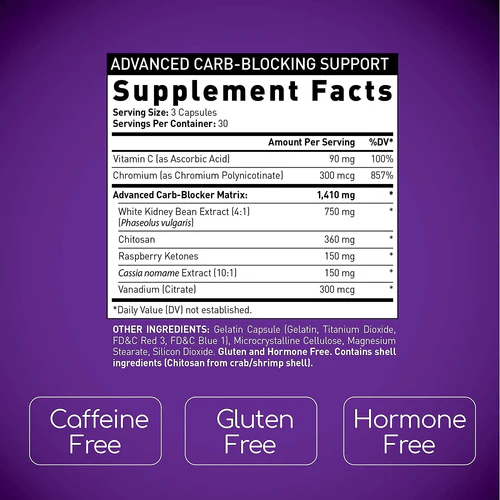 BioGenetic Laboratories Carb Blocker x7 Cheat Pill