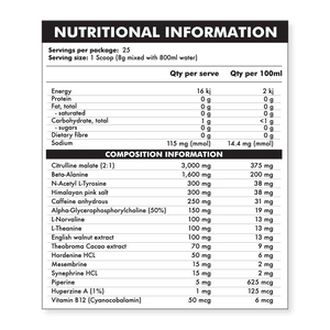 Biokey Hooch Pre Workout | Pre Order