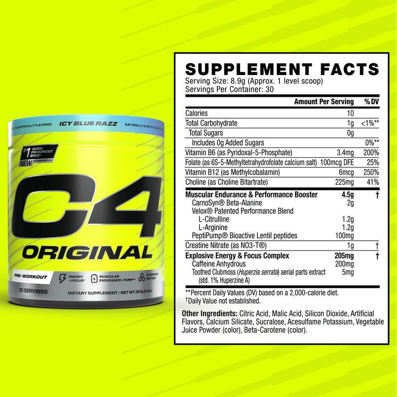 Cellucor C4 Original Pre Workout | NEW