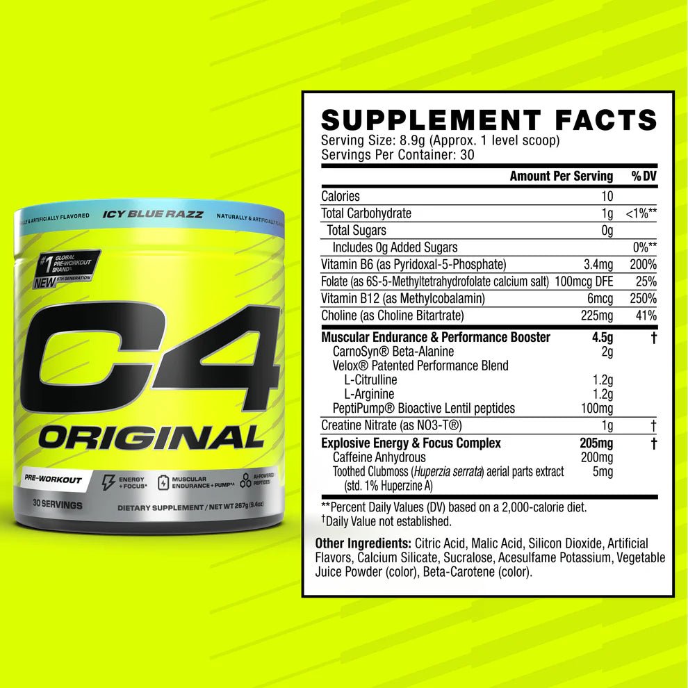 Cellucor C4 Original Pre Workout | NEW