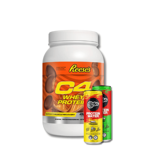 Cellucor C4 Whey Protein Powder + 2 FREE RTD's