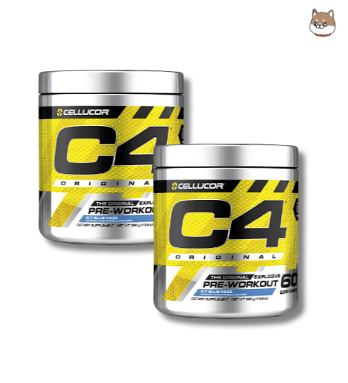 Cellucor C4 x2 Blue Combo